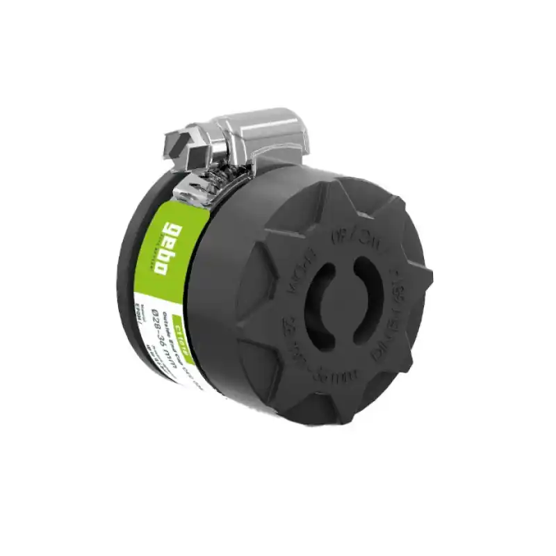 Geboflex - koncový uzávěr CEC do 0,6bar, délka 44mm EPDM/V2A (82-92mm) Cenově Výhodný